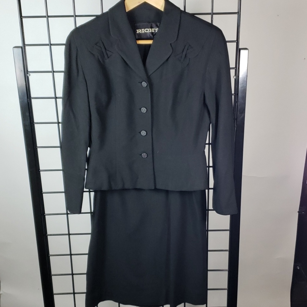 Vintage Suit Rich's Department 1960s Small